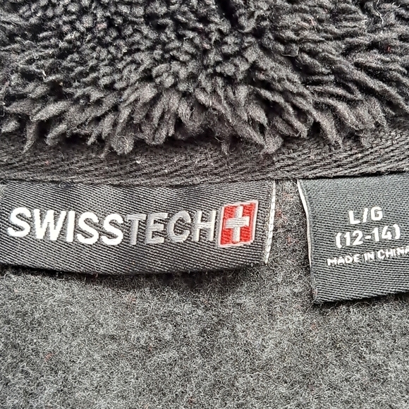 Swiss Tech Boy's Full Zip Jacket   Size LG (12-14) - Picture 4 of 5